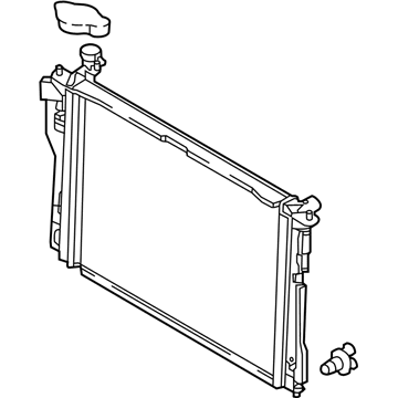 Hyundai 25310-B1140 Radiator Assembly