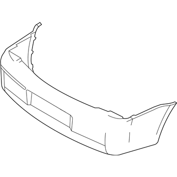 Mopar 4805777AB Rear Bumper Cover