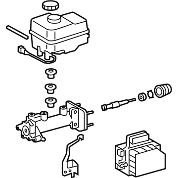 Toyota 47025-35112 Master Cylinder