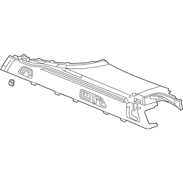 GM 39023250 Lower Trim