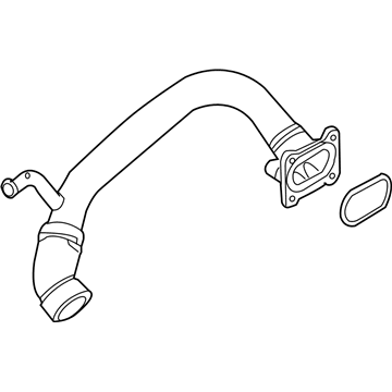 BMW 11-53-7-558-522 Line, Engine Feed-Coolant Pump