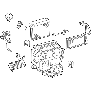 Lexus 87050-60A80 Radiator Assembly, Air C