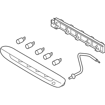 Kia 92700B2010 Lamp Assembly-High Mounted Stop