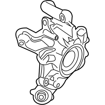 BMW 33-30-6-867-268 Wheel Carrier, Rear Right