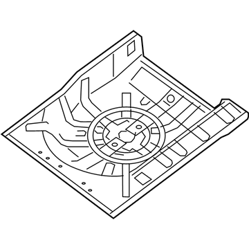 Nissan G4514-3SGMA Floor-Rear, Rear