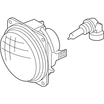 Ford 2M5Z-15200-AB Fog Lamp