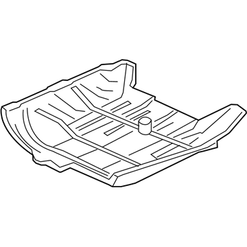 Acura 74510-T2A-P00 Cover, Right Front Floor