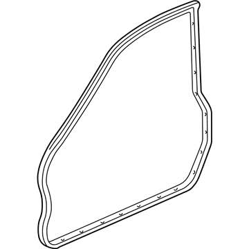 Acura 72310-SZ3-003 Weatherstrip, Right Front Door