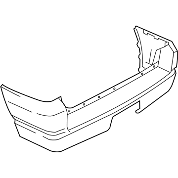 Ford 1L2Z-17K835-LA Bumper Cover