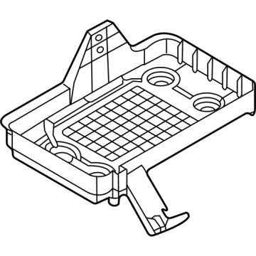 Nissan 24428-6RA0B Tray-Battery