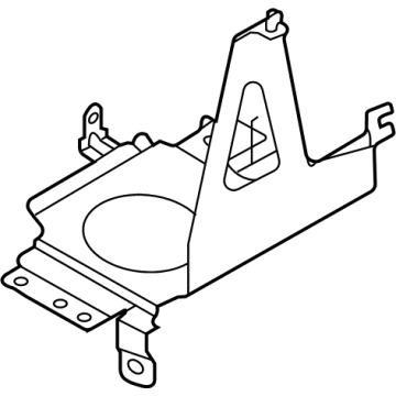 Nissan 64866-6RA0A Bracket-Battery Mounting