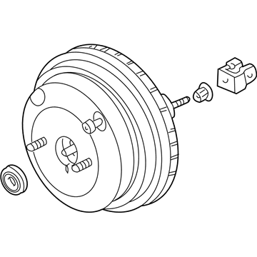 Honda 46400-S04-N11 Power Assembly, Master (9")