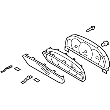 Kia 940113E230 Cluster Assembly-Instrument