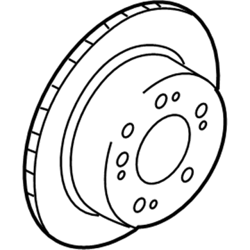 Kia 584113E500 Disc-Rear Brake