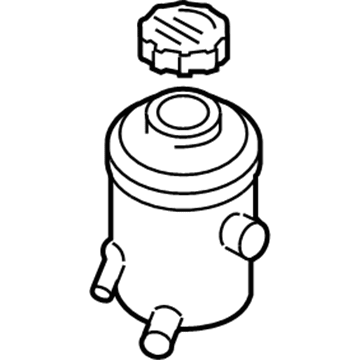 Hyundai 57150-1G000 Reservoir Assembly-Power Steering