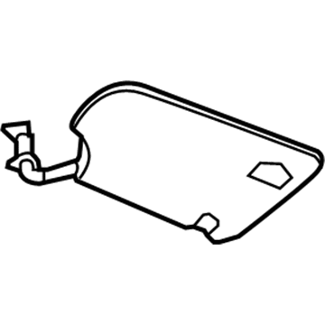 GM 23142243 Sunvisor