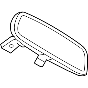 Mopar 55157457AD Inside Rear View Mirror