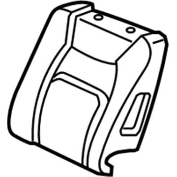 Honda 81527-SJC-L31 Pad, L. FR. Seat-Back