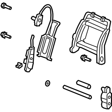 Honda 81526-SJC-A51 Frame, L. FR. Seat-Back