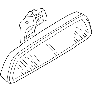 BMW 51-16-8-189-315 Interior Mirror, Manual / Led