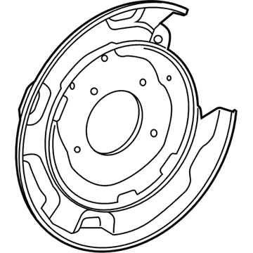 Lexus 46503-60221 Plate Sub-Assembly, Park