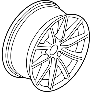 BMW 36-11-6-785-256 Light Alloy Rim