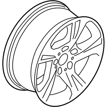 BMW 36-11-6-785-248 Light Alloy Rim