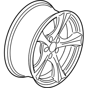 BMW 36-11-6-782-906 Light Alloy Rim