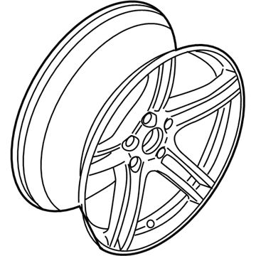 BMW 36-11-7-842-134 Light Alloy Rim