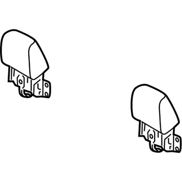 Lexus 71940-53211-A1 Headrest Assy, Rear Seat