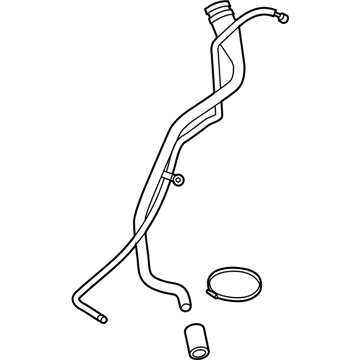 BMW 16-11-7-205-700 Plastic Filler Pipe