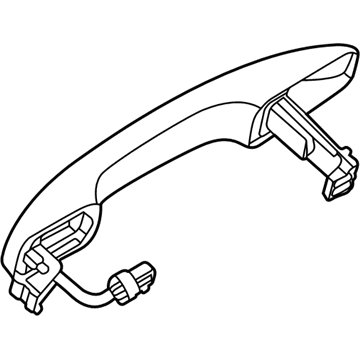 Kia 82651K0210 Door Outside Handle Assembly