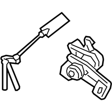 Hyundai 81250-B1C00 Key Sub Set-Trunk