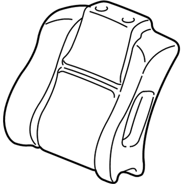 Honda 81522-S9V-A01 Pad, L. FR. Seat-Back