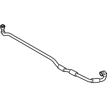 BMW 17-12-7-576-378 Radiator Coolant Hose Lower