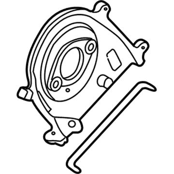 Honda 11870-RCA-A00 Plate Assembly, Rear Timing Belt Back Cover