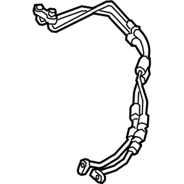 BMW 64-53-9-342-891 Double Pipe