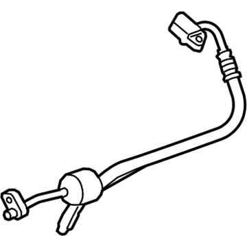 BMW 64-53-9-109-971 PRESSURE HOSE ASSY COMPRESSO