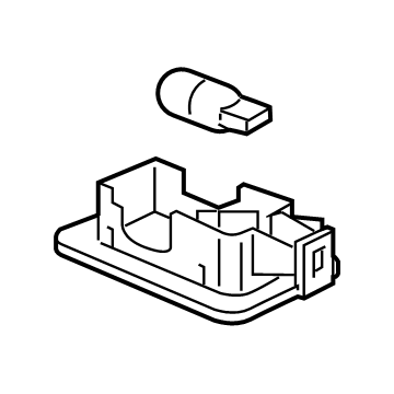 Honda 34260-TRT-J01 Light Assembly, Trunk