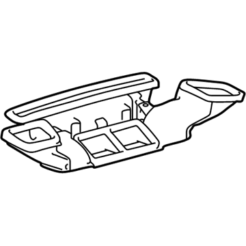 Lexus 55990-76010 Nozzle Assy, Defroster