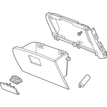 GM 60002813 Glove Box Assembly