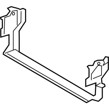 BMW 51-74-7-474-182 AIR DUCT, RADIATOR, BOTTOM