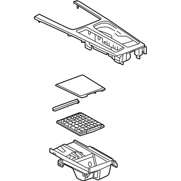 GM 84658930 Trim Plate