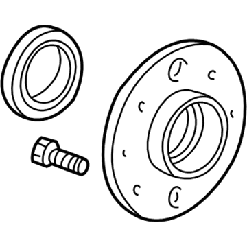 Acura 42200-SR3-A53 Bearing Assembly, Hub Unit (Abs) (Ntn)