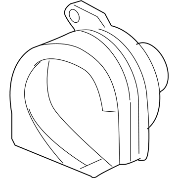 Honda 38150-SDB-A02 Horn Assembly (High) (Mitsuba)