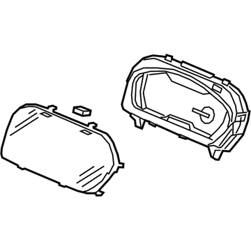 Honda 78100-TWA-A12 Meter Assembly, Combination (Rewritable)