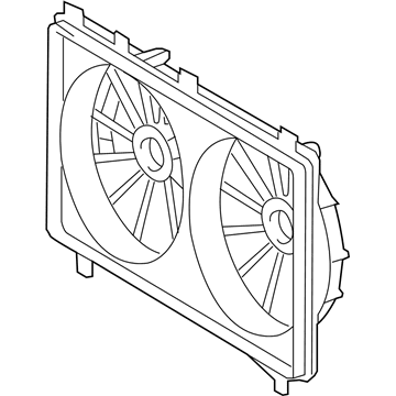 Lexus 16711-31610 Shroud, Fan