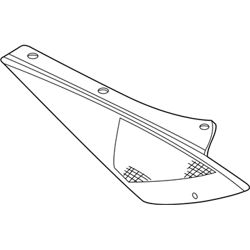 Nissan 26559-CD002 Body Assembly - Combination Lamp, L