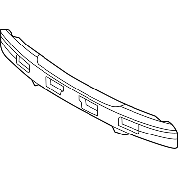 Hyundai 86520-3D000 Absorber-Front Bumper Energy