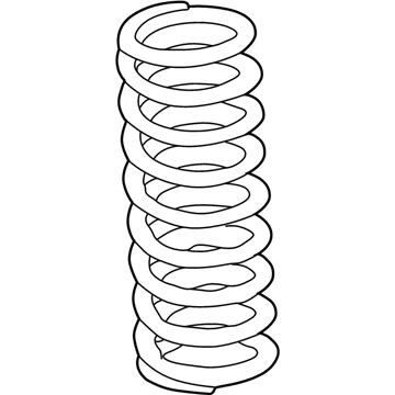 Kia 5535038600DS Rear Coil Springs